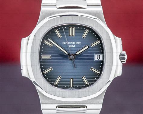 patek philippe nautilus medium men's watch 5800-1a blue one size|Patek Philippe Nautilus 5800/1A.